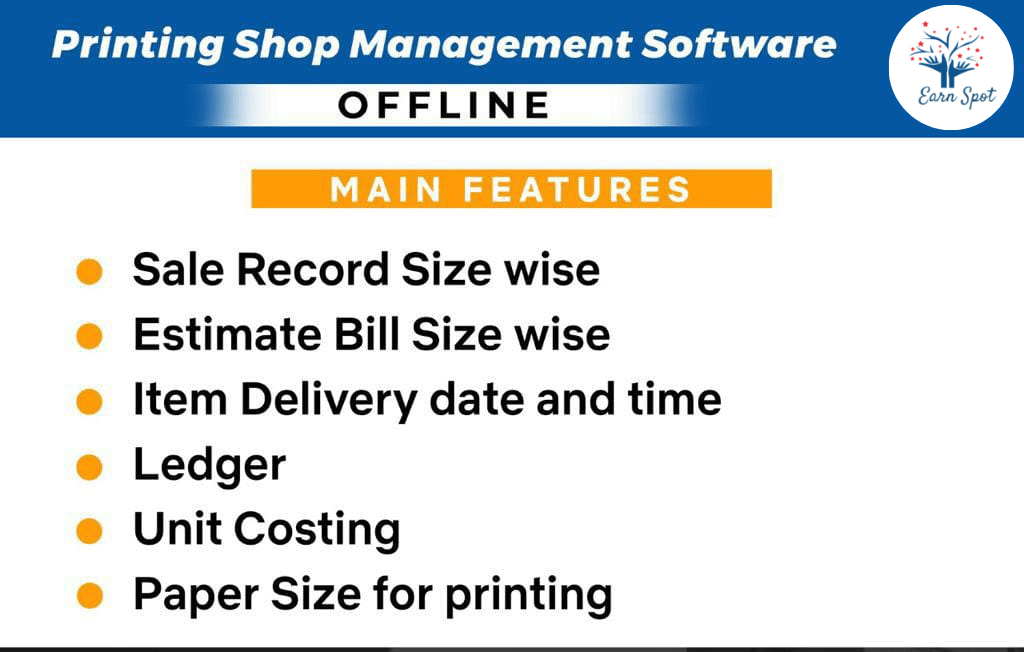 Printing Shop Management Software