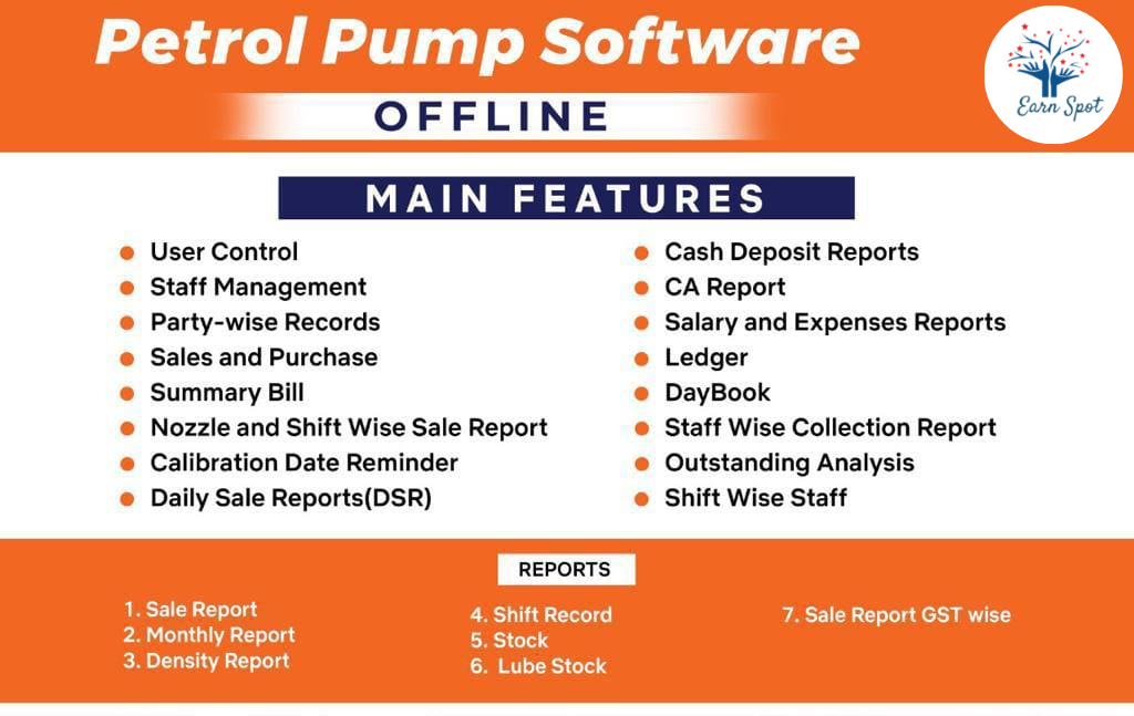 Petrol Pump Management Software