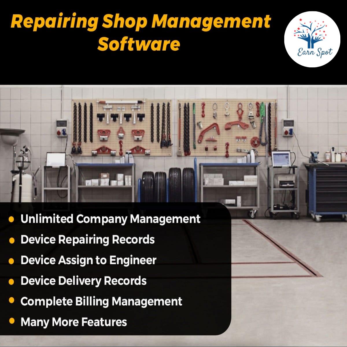 Repairing Shop Management Software